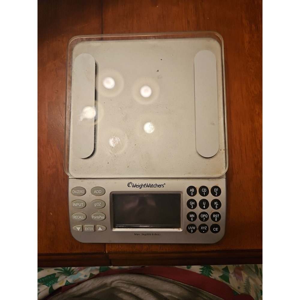 Weight Watchers Electronic Food Scale w Points Plus Values Database (548)